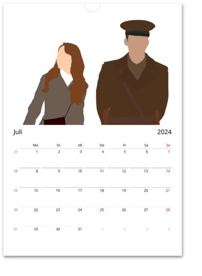 Space of K-Drama - Wandkalender