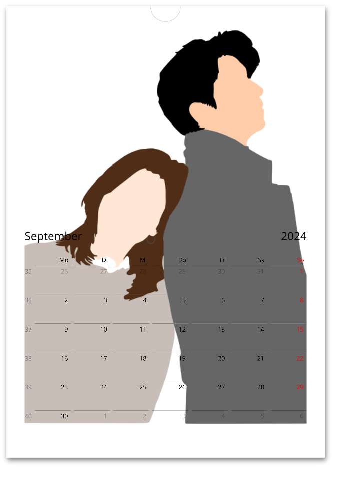 Space of K-Drama - Wandkalender