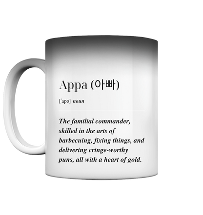 APPA DEFINITION + BESTER APPA - BEIDSEITIG - Magic Mug