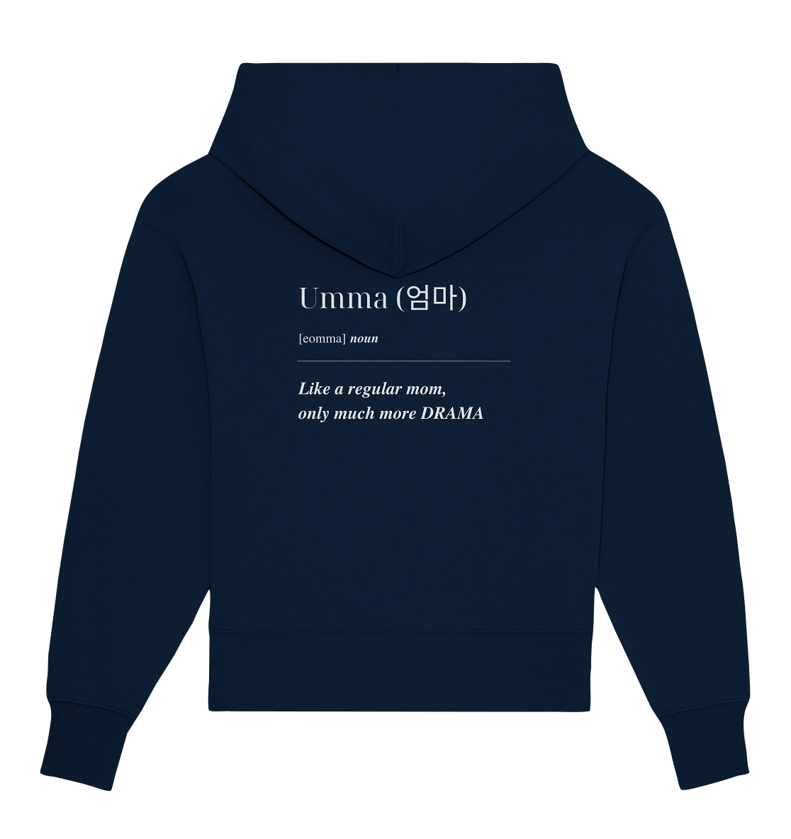 UMMA + FINGERHERZ - BEIDSEITIG - Organic Oversize Hoodie