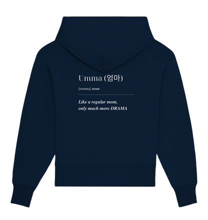 UMMA + FINGERHERZ - BEIDSEITIG - Organic Oversize Hoodie