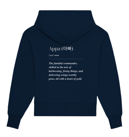 APPA DEFINITION + BESTER APPA - BEIDSEITIG - Organic Oversize Hoodie