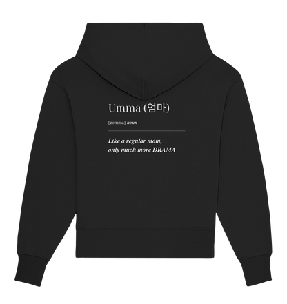 UMMA + FINGERHERZ - BEIDSEITIG - Organic Oversize Hoodie