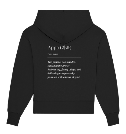 APPA DEFINITION + BESTER APPA - BEIDSEITIG - Organic Oversize Hoodie