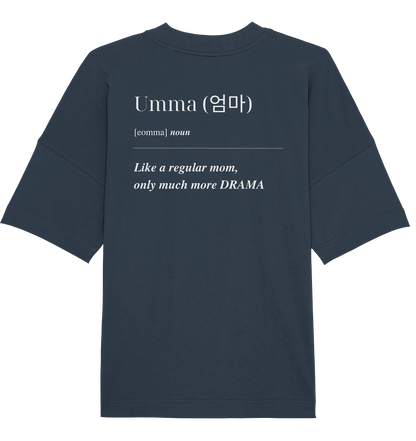 UMMA DEFINITION + BESTE UMMA - BEIDSEITIG - Organic Oversize Shirt