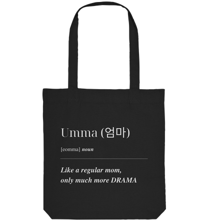 UMMA + FINGERHERZ - BEIDSEITIG - Organic Tote-Bag