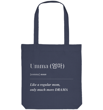 UMMA + FINGERHERZ - BEIDSEITIG - Organic Tote-Bag