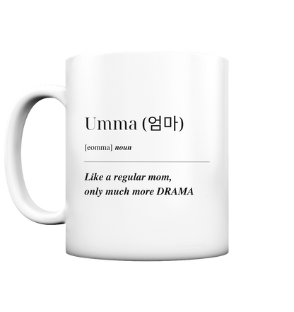 UMMA DEFINITION + BESTE UMMA - BEIDSEITIG - Tasse matt