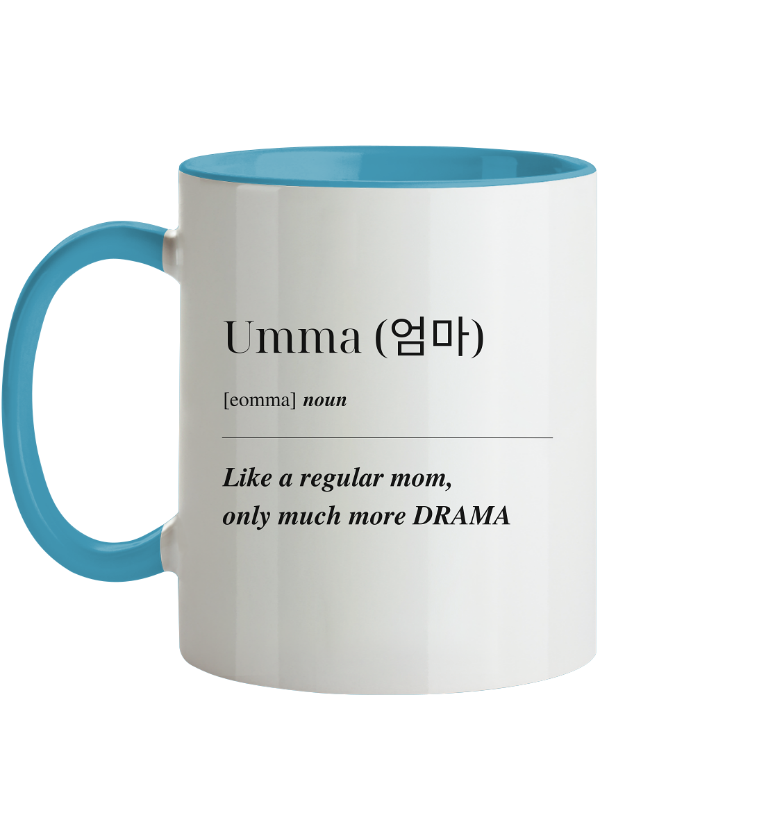 UMMA DEFINITION + BESTE UMMA - BEIDSEITIG - Tasse zweifarbig