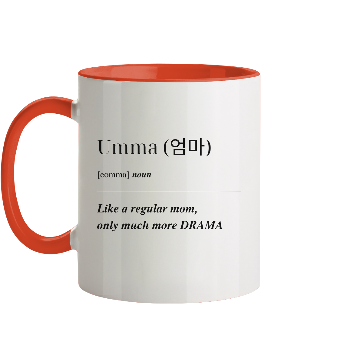 UMMA DEFINITION + BESTE UMMA - BEIDSEITIG - Tasse zweifarbig