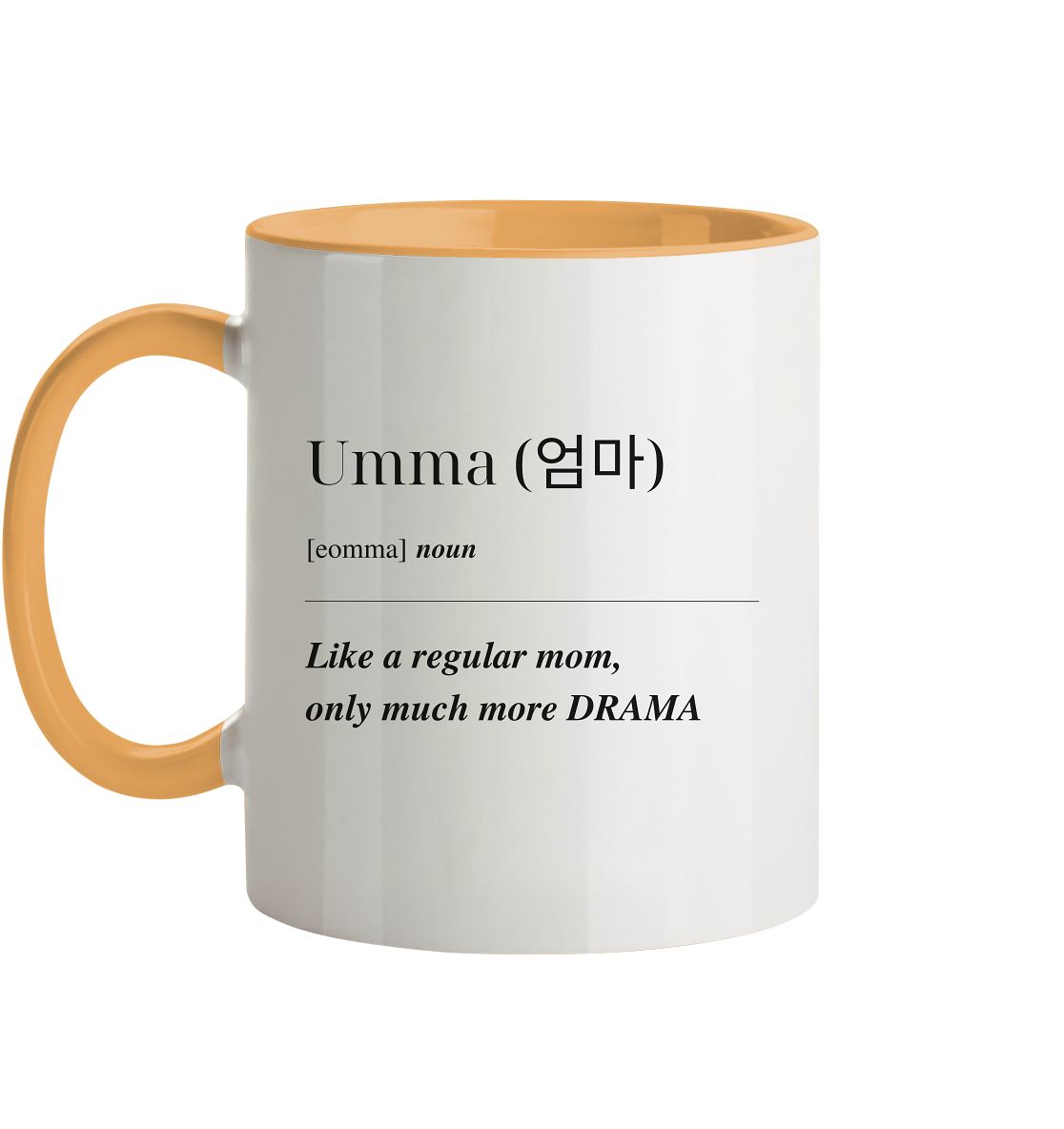 UMMA DEFINITION + BESTE UMMA - BEIDSEITIG - Tasse zweifarbig