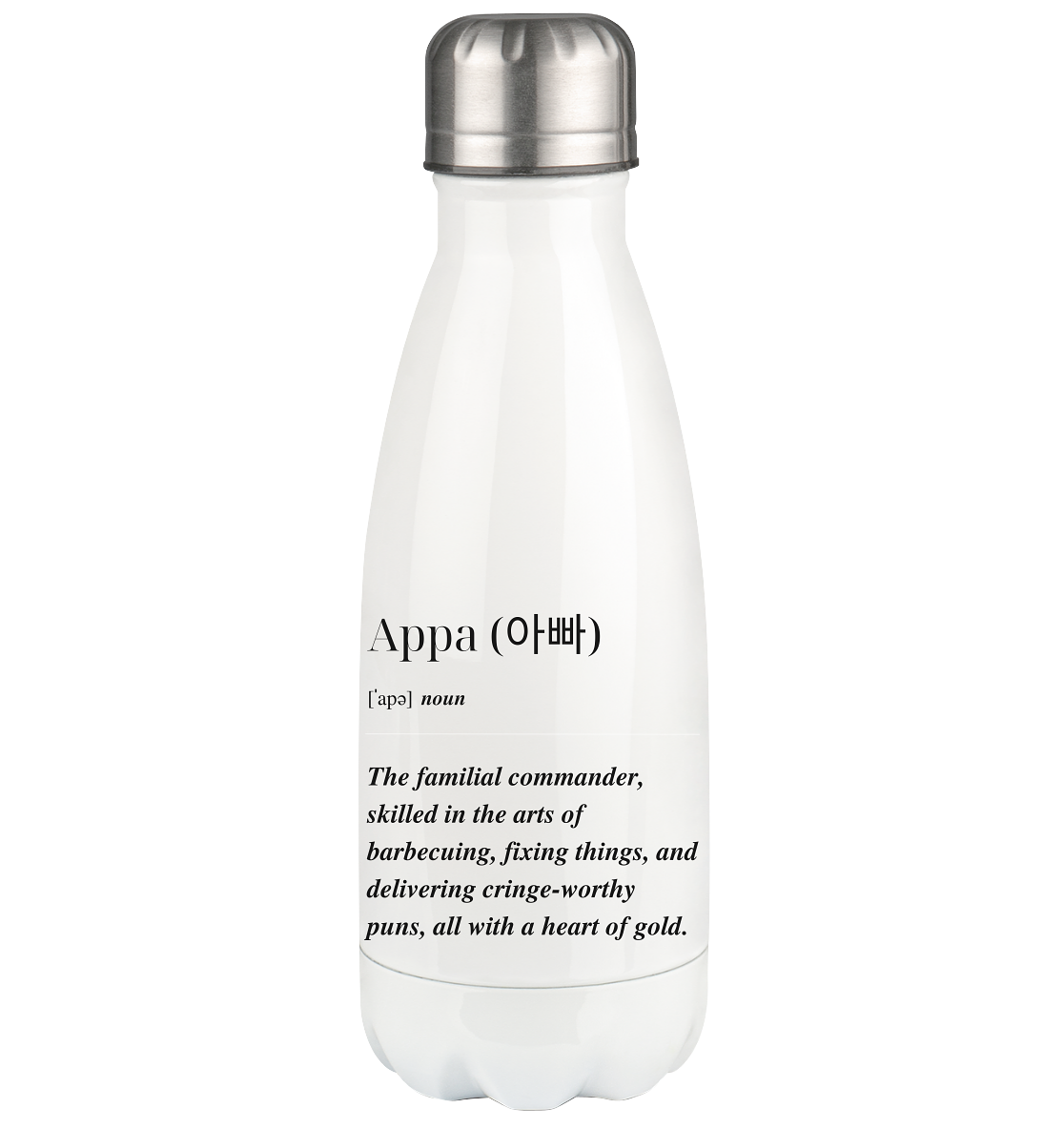 APPA DEFINITION + BESTER APPA - BEIDSEITIG - Thermoflasche 350ml