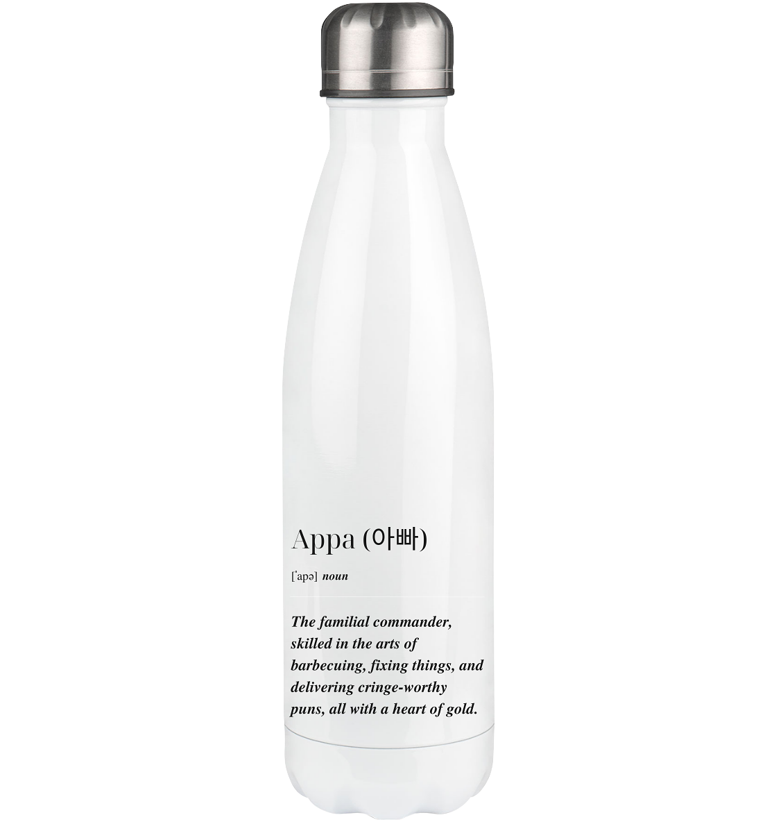 APPA DEFINITION + BESTER APPA - BEIDSEITIG - Thermoflasche 500ml