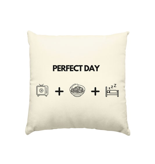 Perfect Day - Kissen natur 40x40cm