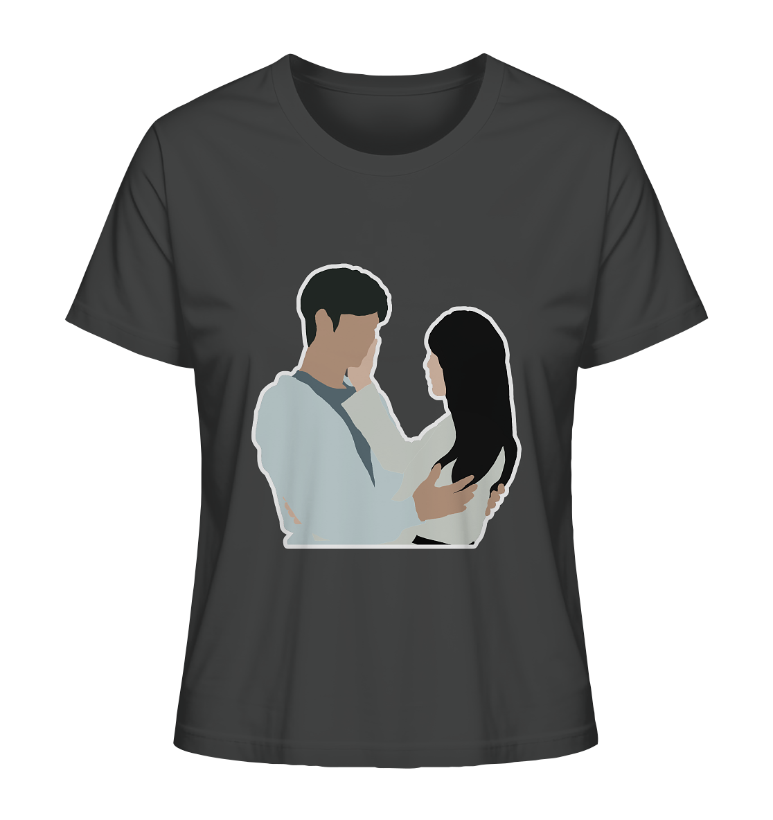 Queen of Tears - Kim Soo-hyun & Kim Ji-won - Baek Hyun-woo & Hong Hae-in - 1 - Ladies Organic Shirt