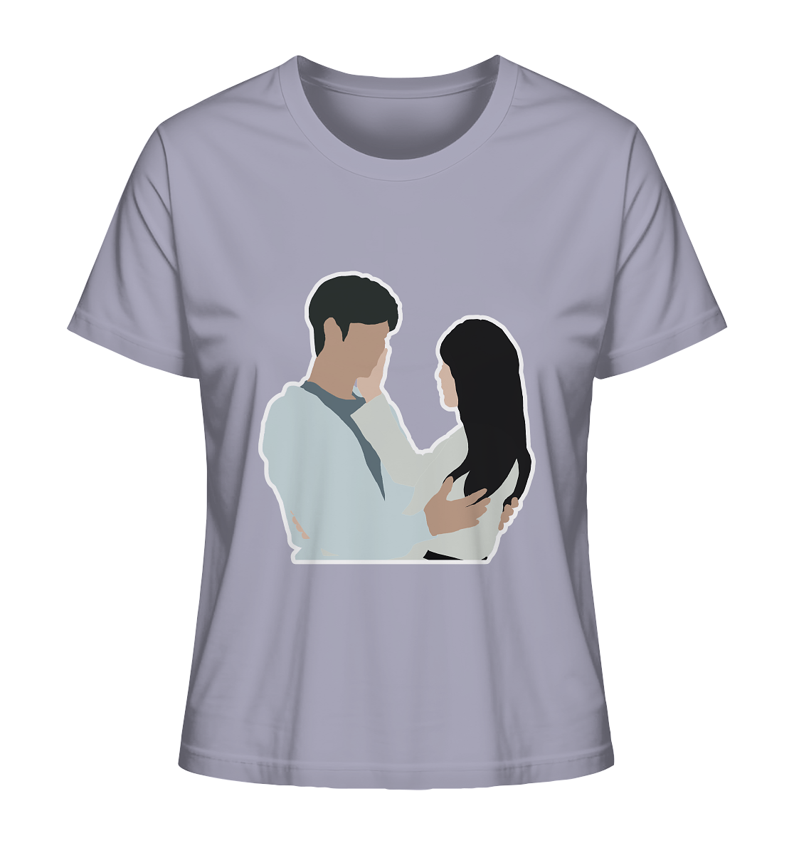 Queen of Tears - Kim Soo-hyun & Kim Ji-won - Baek Hyun-woo & Hong Hae-in - 1 - Ladies Organic Shirt