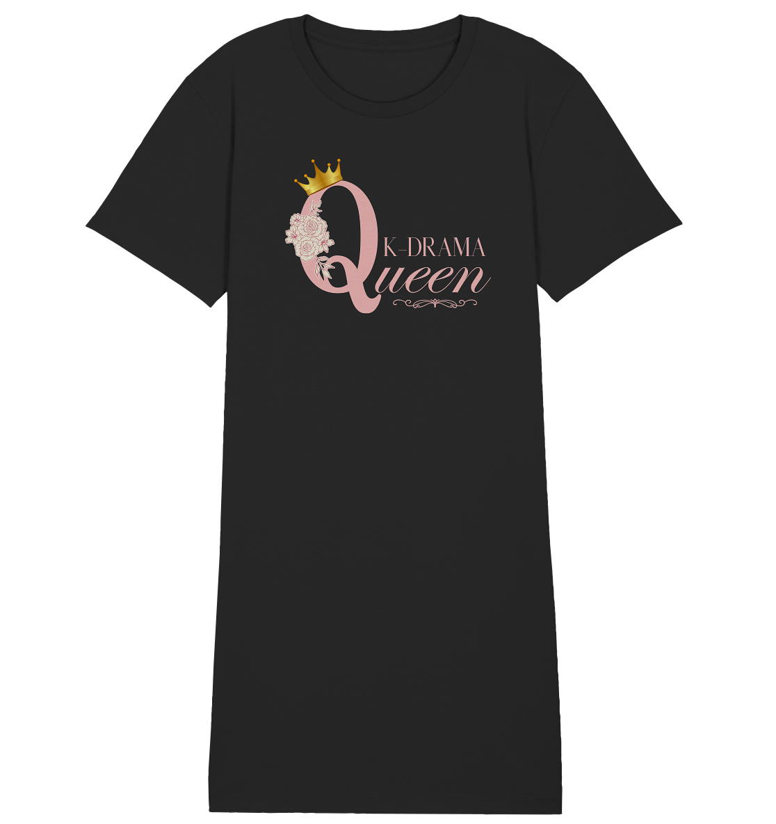 K-DRAMA QUEEN - Ladies Organic Shirt Dress