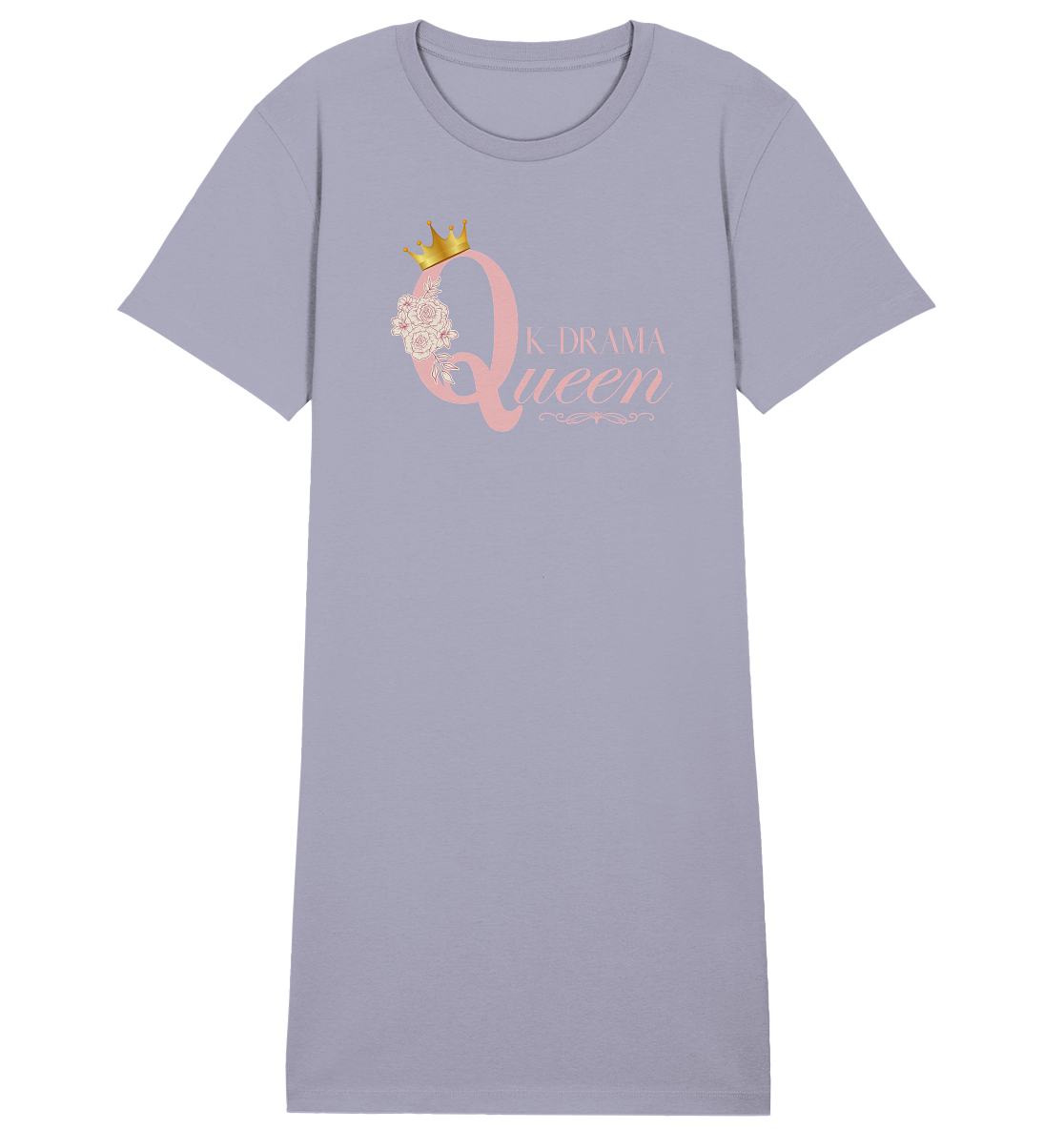 K-DRAMA QUEEN - Ladies Organic Shirt Dress