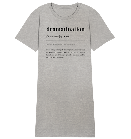 Dramatination - Ladies Organic Shirt Dress