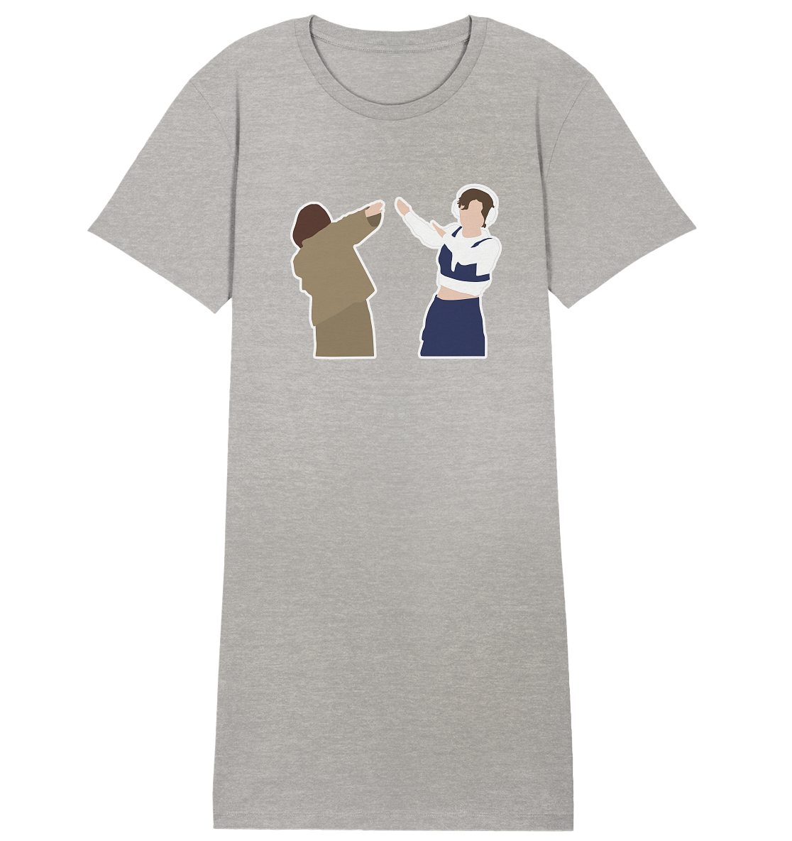 EXTRAORDINARY ATTORNEY WOO - "WOO TO THE YOUNG TO THE WOO" - Ladies Organic Shirt Dress