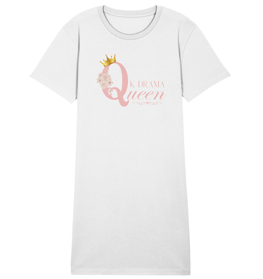 K-DRAMA QUEEN - Ladies Organic Shirt Dress