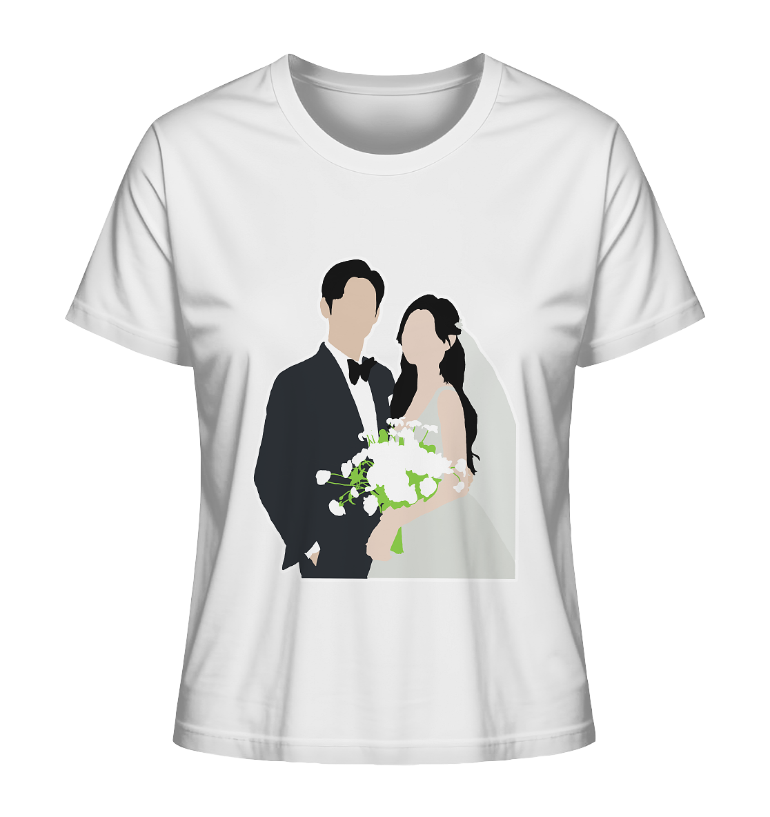 Queen of Tears - Kim Soo-hyun & Kim Ji-won - Baek Hyun-woo & Hong Hae-in - 2 - Ladies Organic Shirt