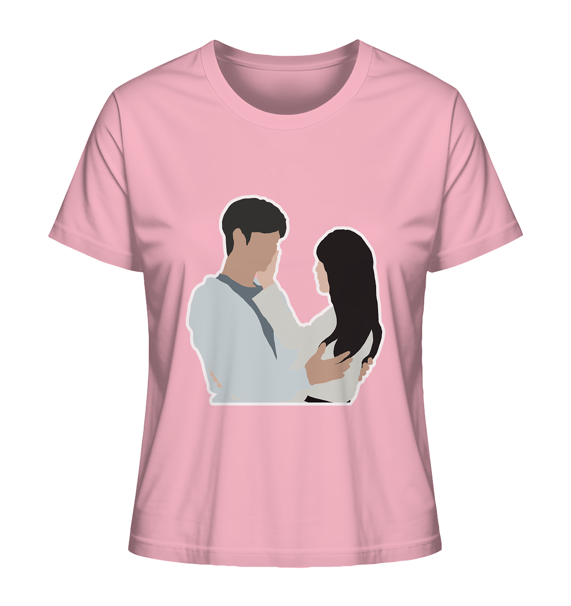 Queen of Tears - Kim Soo-hyun & Kim Ji-won - Baek Hyun-woo & Hong Hae-in - 1 - Ladies Organic Shirt