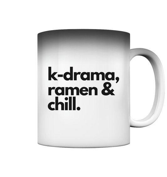 K-Drama, Ramen & Chill - Magic Mug