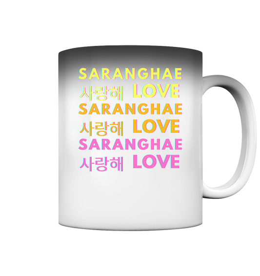 SARANGHAE LOVE NEON - Magic Mug