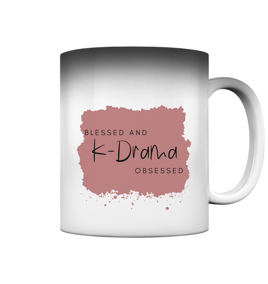 BLESSED AND K-DRAMA OBSESSED - Magic Mug