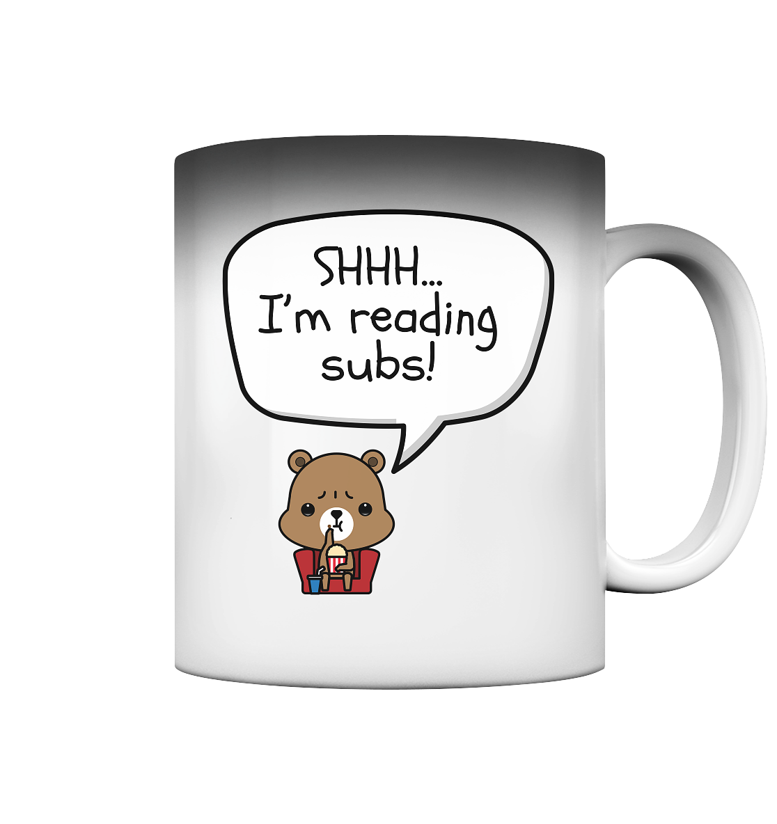 SHHH.. I'M READING SUBS! - Magic Mug