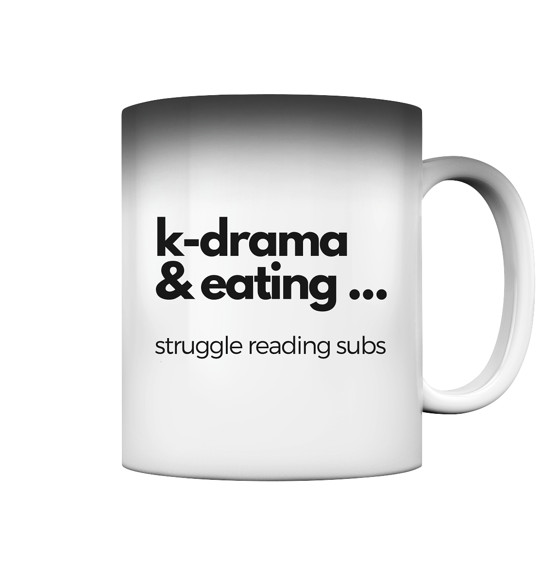 K-Drama & Eating - Struggle Reading Subs - Magic Mug