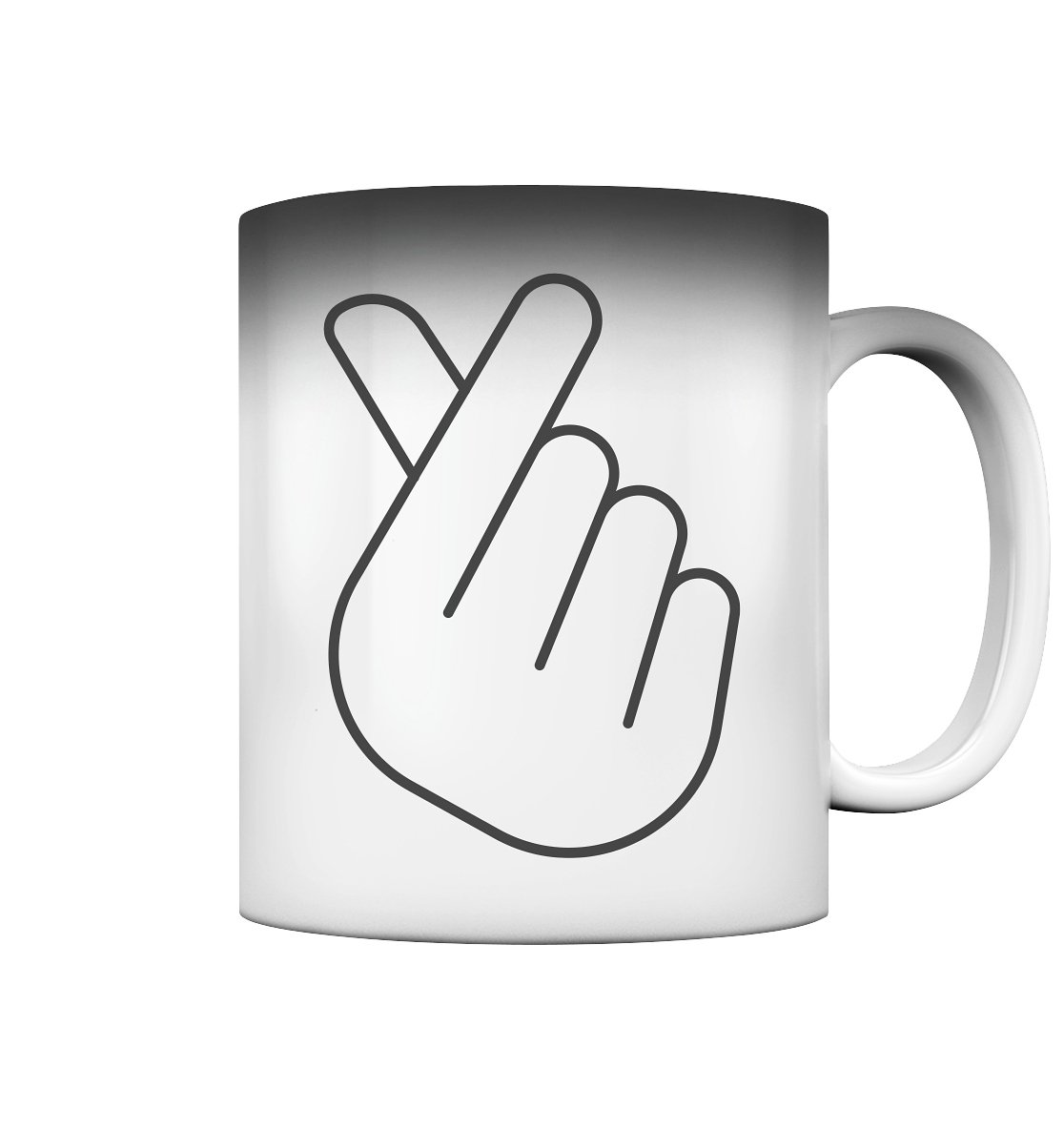 FINGER HERZ - Magic Mug