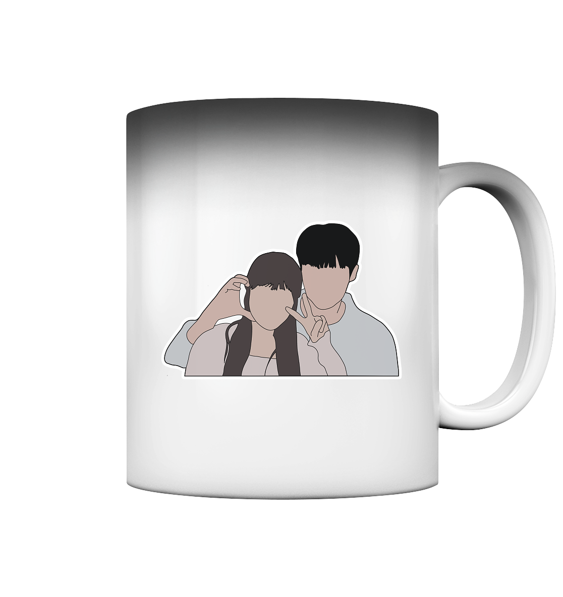 Lovely Runner - Cheek Heart - Magic Mug