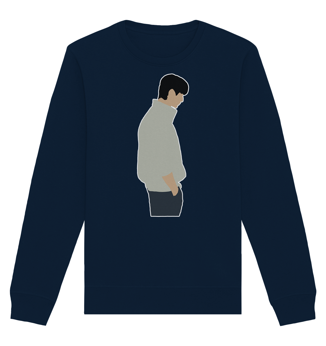 Lovely Runner - Byeon Woo-seok - Ryoo Seon-jae - 2 - Organic Basic Unisex Sweatshirt