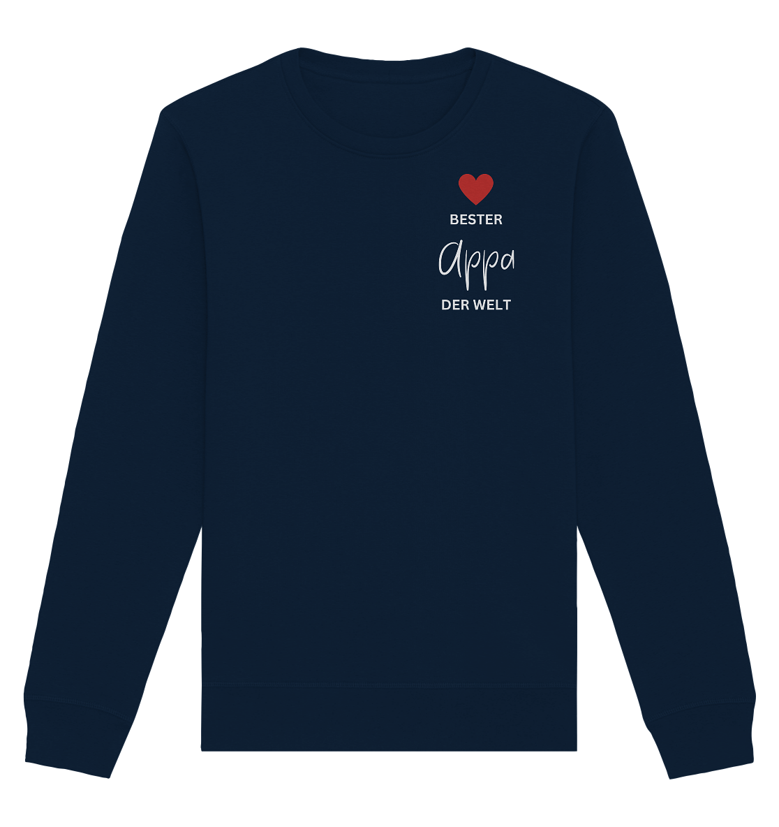 APPA DEFINITION + BESTER APPA - BEIDSEITIG - Organic Basic Unisex Sweatshirt