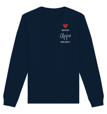 APPA DEFINITION + BESTER APPA - BEIDSEITIG - Organic Basic Unisex Sweatshirt