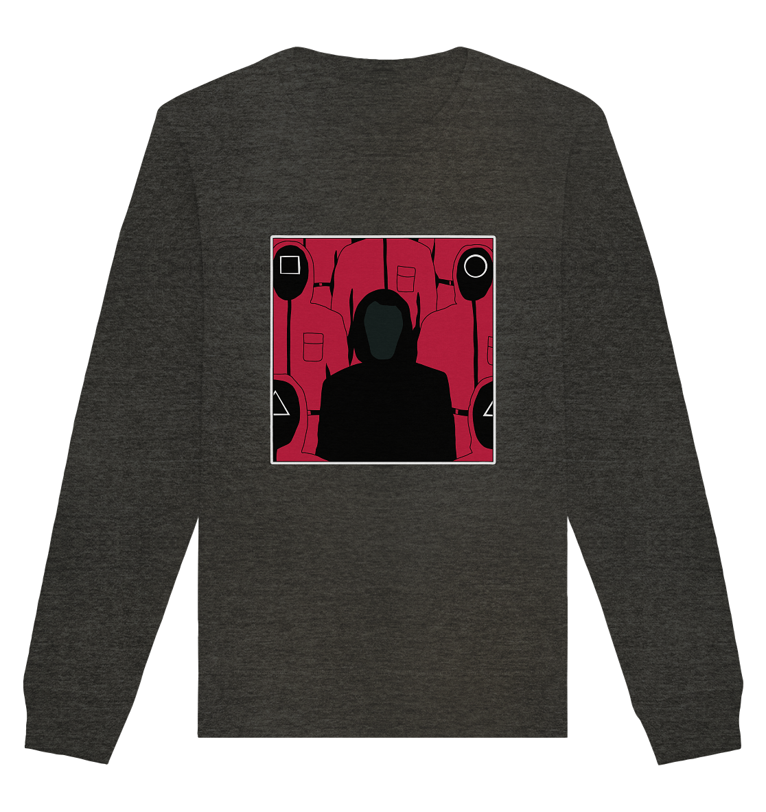 Squid Game - Front Man & Guardian  - Organic Basic Unisex Sweatshirt