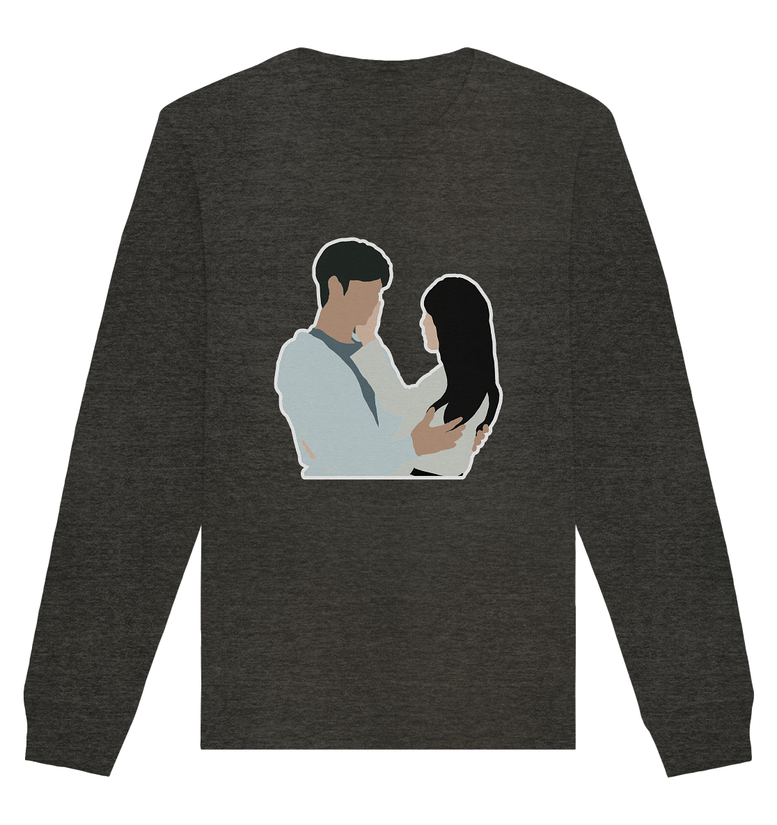 Queen of Tears - Kim Soo-hyun & Kim Ji-won - Baek Hyun-woo & Hong Hae-in - 1 - Organic Basic Unisex Sweatshirt