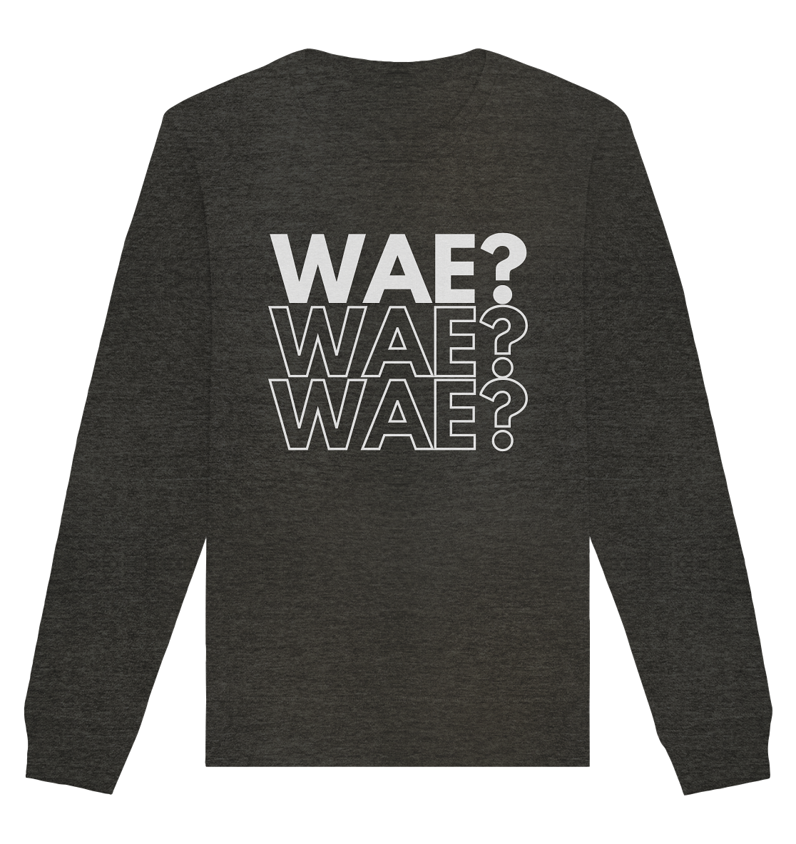 WAE? WAE? WAE? - Organic Basic Unisex Sweatshirt