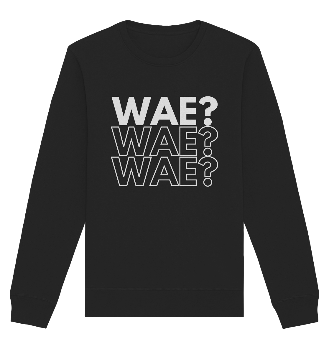 WAE? WAE? WAE? - Organic Basic Unisex Sweatshirt