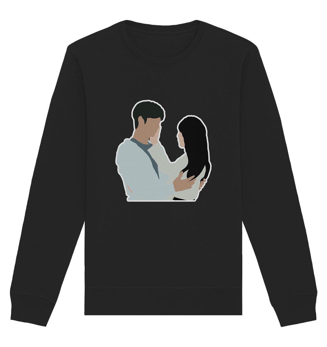 Queen of Tears - Kim Soo-hyun & Kim Ji-won - Baek Hyun-woo & Hong Hae-in - 1 - Organic Basic Unisex Sweatshirt