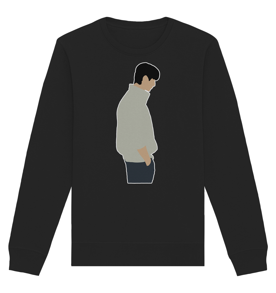 Lovely Runner - Byeon Woo-seok - Ryoo Seon-jae - 2 - Organic Basic Unisex Sweatshirt