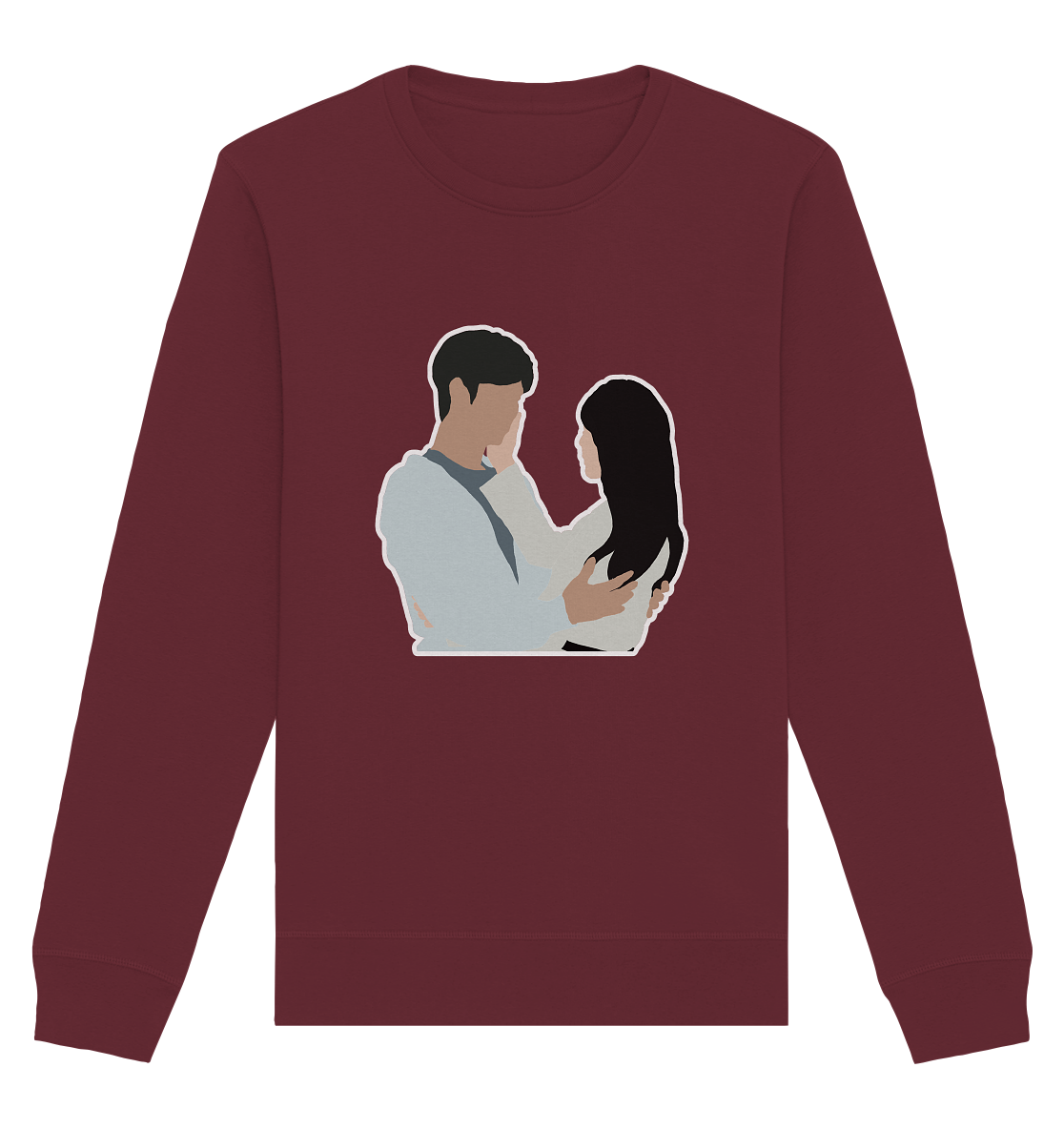 Queen of Tears - Kim Soo-hyun & Kim Ji-won - Baek Hyun-woo & Hong Hae-in - 1 - Organic Basic Unisex Sweatshirt