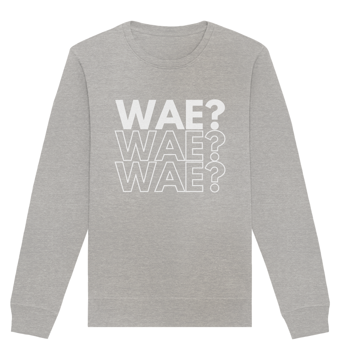 WAE? WAE? WAE? - Organic Basic Unisex Sweatshirt