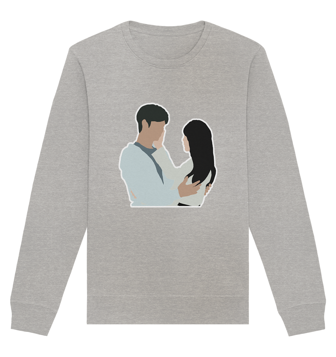 Queen of Tears - Kim Soo-hyun & Kim Ji-won - Baek Hyun-woo & Hong Hae-in - 1 - Organic Basic Unisex Sweatshirt