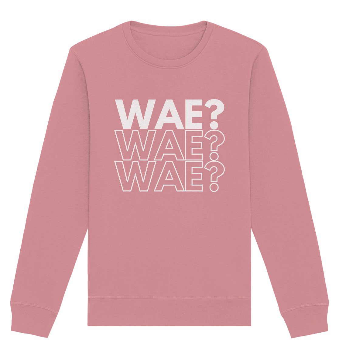 WAE? WAE? WAE? - Organic Basic Unisex Sweatshirt