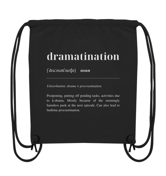 Dramatination - Organic Gym-Bag