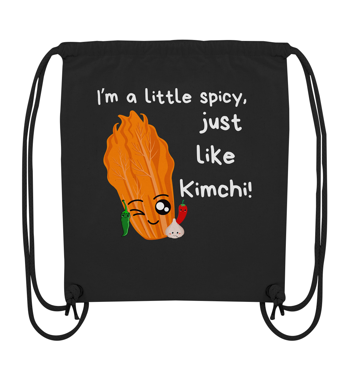 SPICY LIKE KIMCHI - Organic Gym-Bag