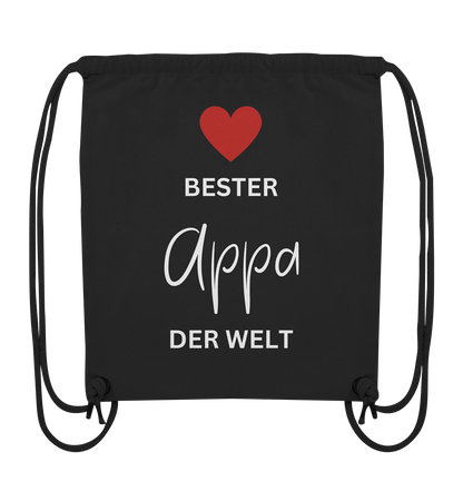 APPA DEFINITION + BESTER APPA - BEIDSEITIG - Organic Gym-Bag